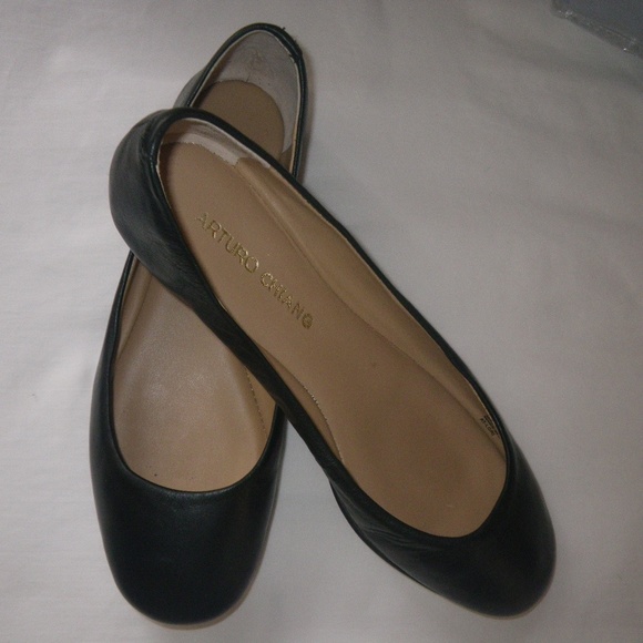 WORN ONCE - Arturo Chiang Flats - Picture 1 of 7